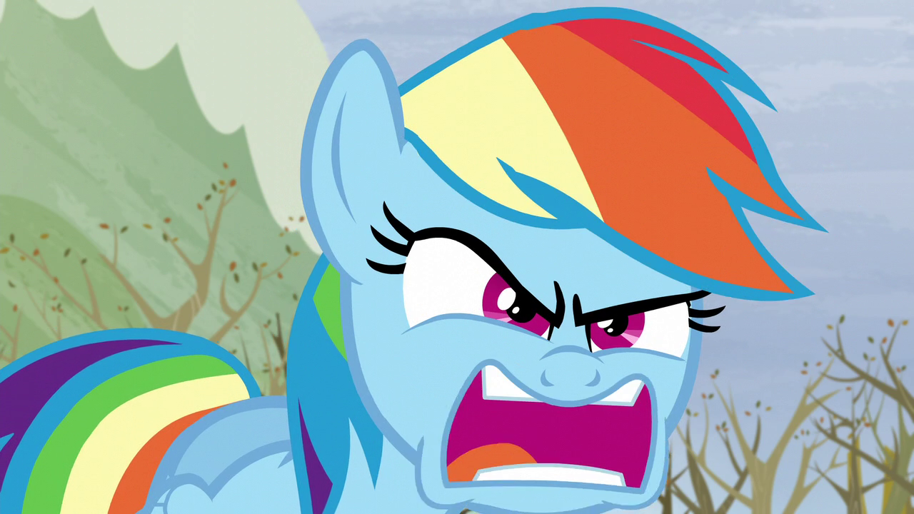 Image Rainbow "Do I look angry?!" S5E5.png My Little Pony
